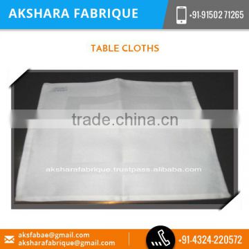 Exclusive Range Quality Material Made Table Cloth for Hotel/Wedding