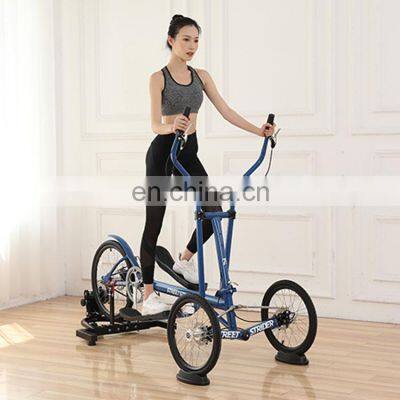 2021 Body Fitness Equipment Magnetic Elliptical Cross Trainer Indoor Exercise Bike for sale