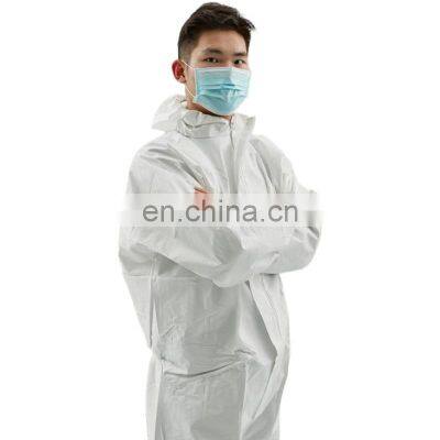 Disposable coverall with EN13034 TYpe 6