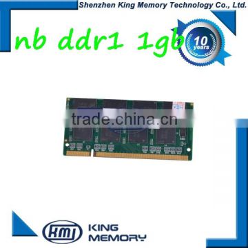 china manufacturer brand name laptop ddr1 1gb sodimm ram memory