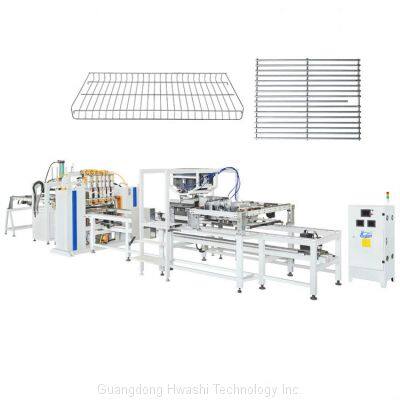 HWASHI 3m Long Cable Tray Wire Mesh Welding Machine photo-2