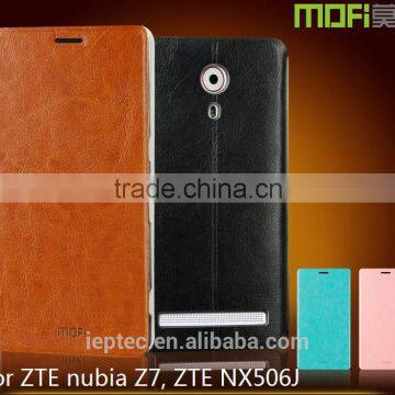 MOFi RUI Series PU Leather Flip Cover Cases for ZTE Nubia Z7, ZTE NX506J, Moblile Phone Accessories
