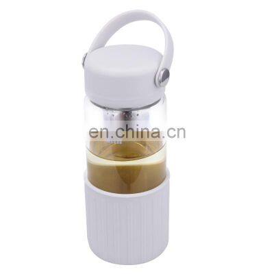 2021 Gint Summer new product  BPA free 500ml  water bottle customized with tea filter & holder food grade