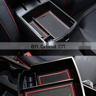 Interior Accessories Parts Silicone Armrest Rest Storage Box Center Control Console Organizer Tray For Hyundai Encino photo-5