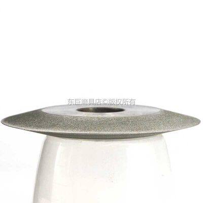 3 4 5 6 Inch V Groove Electroplated Diamond Grinding Wheel for Tungsten Carbide Stone Agate photo-4