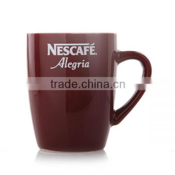 Custom creamic nescafe coffee mug