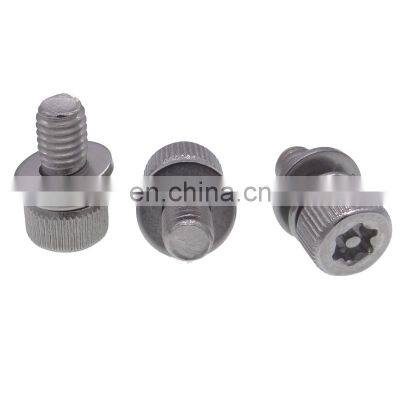 Black M5 Knurled Hex Socket Cap Sem/combination Screws photo-5