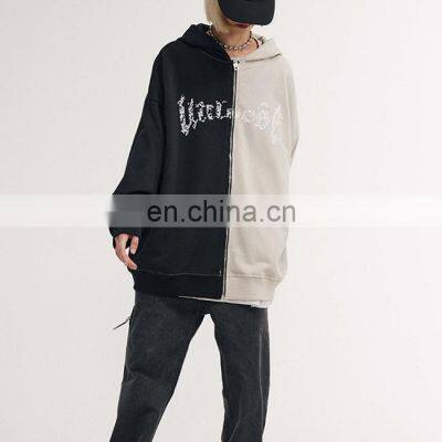 OEM Wholesale Custom Logo oversize print custom logo design winter sweatshirt clothing for men