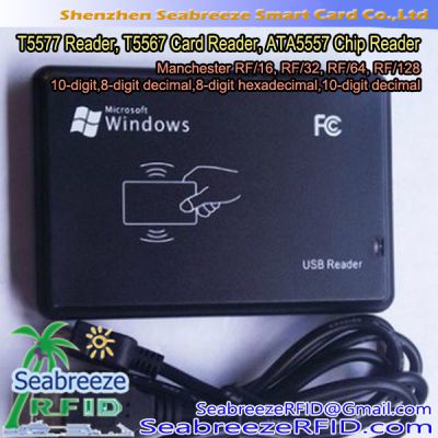 T5577 Card Reader, T5567 Card Reader, ATA5557 Chip Reader