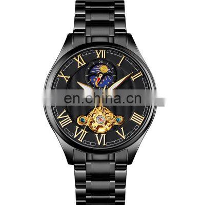 Skmei M024 Luxury Watch Stainless Steel Waterproof Men Mechanical Watch