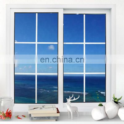 Plastic Glass High Quality Upvc/ Pvc/ Graphic Design Classic Stainless Steel Horizontal Modern Aluminum Alloy Sliding 5 Years