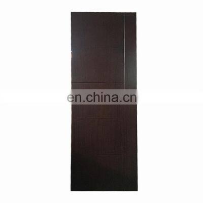 Cheap new room hardwood bedroom flush modern bathroom house hotel prehung interior wooden solid teak core doors