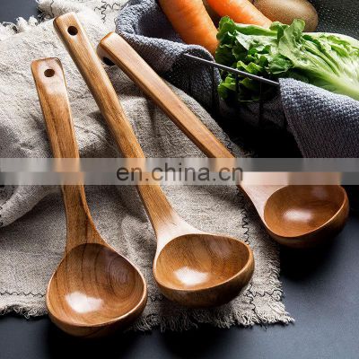 Modern Cooking Spoon Kitchen Accessories New Arrival Restaurant Wood Home Utensil