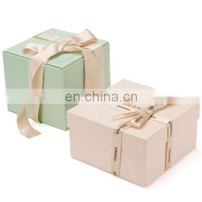 Excellent Service Custom  Cardboard Gift Luxury Paper Big New Woman Ribbon Wedding Dress Packaging Boxes Oem