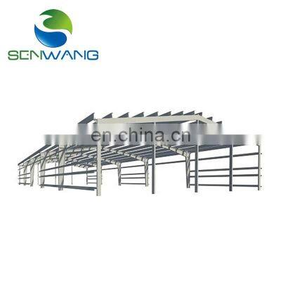 Steel warehouse structure tent cars sheet metal china prefabricated houses for cars