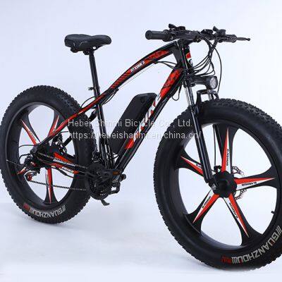 21 Speed Beach Cruiser Electric e Bike 48v 26inch Electric Bicycle Kit photo-3