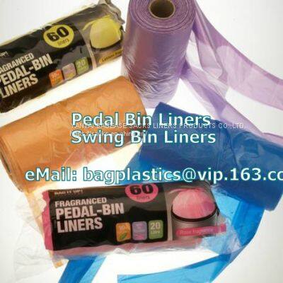 Waste Bin Liners for Home, Office,Trash Bags Small Drawstring Garbage Bags,Handle Trash Bag, with Power Strip, bagease