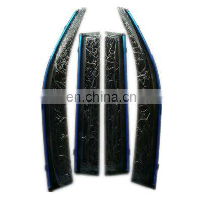 Auto body kit Manufacturers PC Window Sun Visor Wind Deflectors Rain Visor For Qashqai