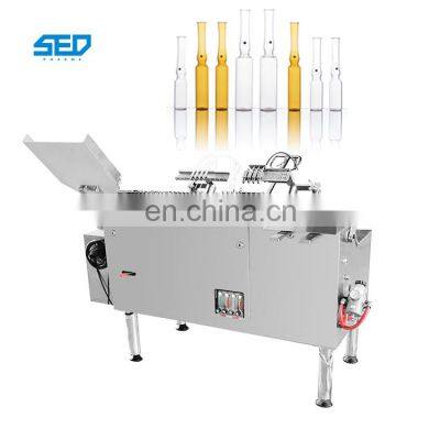 Automatic 6000-8000bottles/hour 4 Nozzles Ampoule Oral Liquid Filling and Sealing Machine