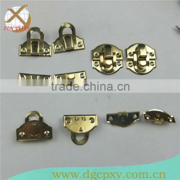 golden small lock for jewelry box