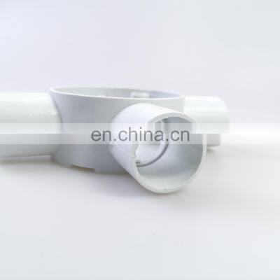 Electrical 20mm 25mm PVC Box 1 Way 2 -3 - 4 Way Intersection Junction Box Plastic Circular Box photo-3