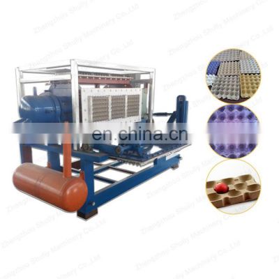 customized egg tray fruit tray pressing machine pulp mold machine making egg trays