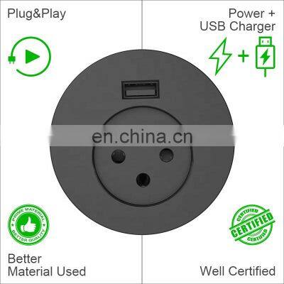 Israel Socket With Grommet and USB Charger photo-5