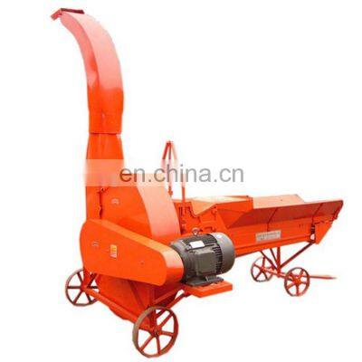 Factory supply Agriculture Mini Electric Motor Chaff Cutter Machine Hand Operated Gasoline Corn Straw Chopper