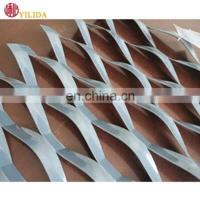 Charcoal Gray Aluminum Expanded Metal Wire Mesh for Curtain Wall /Hengshui Factory /nice Price photo-5