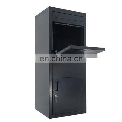 Custom Waterproof Apartment Building Freestanding Standing Locking Post Residential Letter Box Mailbox