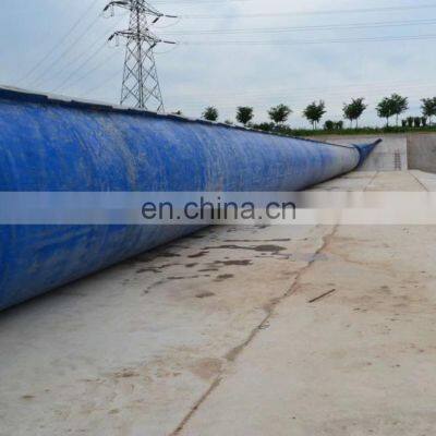 customized Inflatable Rubber River Water Dam /Rubber Inflatable waterproof dam