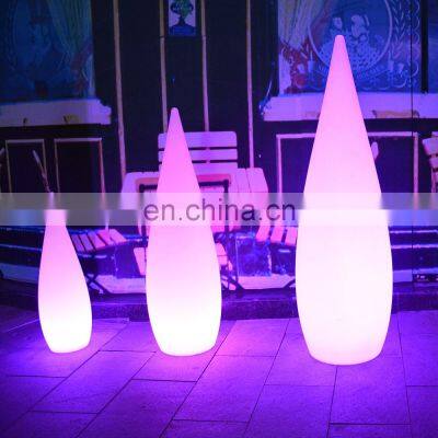 water drop floor lamp /rechargeable RGB multi color changing led floor lamps home decor luxury led lights for decoration