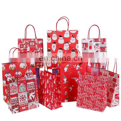 Luxury Jewellery Fancy Christmas Candy Bolsas De Papel De Lujo Shopper Paper Bag with Your Own Logo