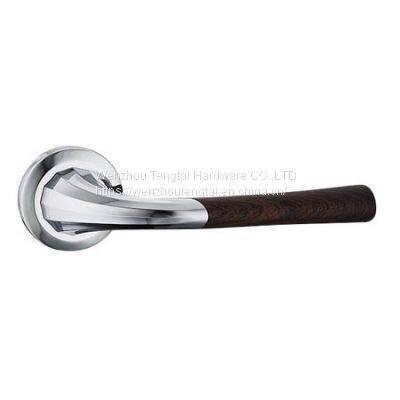 Popular New Design Good Quality Zinc Alloy/zamac/zamak/aluminum Door Handle for European Door Lock