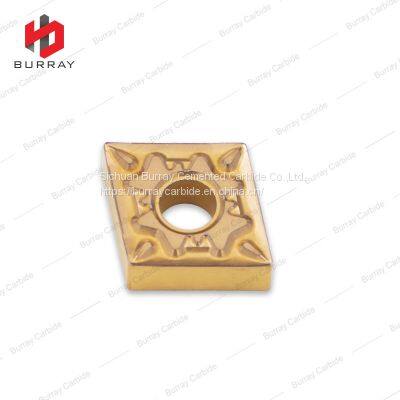 CNMG120404-HQ Carbide Cutting Insert with Yellow Coated for Steel