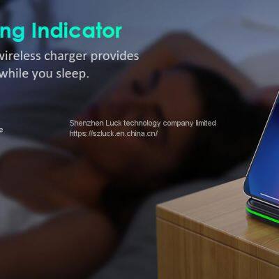 Charger Station for Apple Multiple Devices, 3 in 1 Fast Wireless Charger Stand Dock Foldable for IPhone 14 13 12 11 Pro X XS 8 Plus Apple Watch Series 8 7 6 SE 5 4 3 2 & AirPods 3/2/Pro With Adapter photo-5