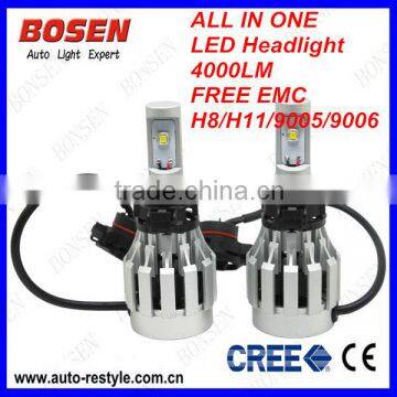 2014 New Product H8 All in One Led Head Light Make in China New Product 2014