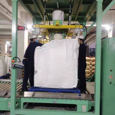 1000kg Per Bag Fertilizer Paste Material Ton Bulk Bag Auto Weighing Packing Machine Model 02