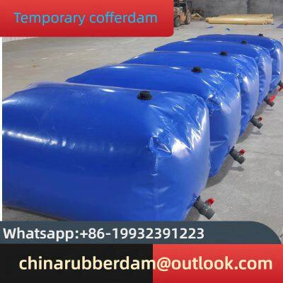 Factory customized water dam software mobile dam, river engineering cofferdam, farmland irrigation and drainage temporary cofferdam, rubber dam