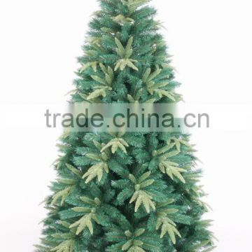 1200 Tips Decoratived PVC MIXED PE Artificial Christmas tree AS holiday living decoration