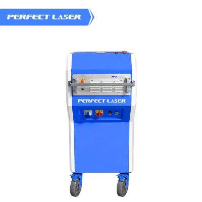 Perfect Laser Industrial 100/200W Metal Rust Laser Derusting Cleaning Machine With Smoke Collector