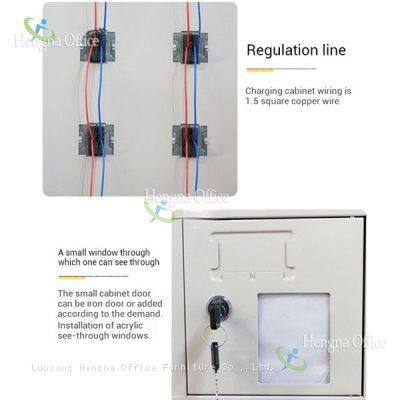 Compact and Secure Mobile Phone Charging Locker With Easy Access for Employees and Customers | Ideal for Airports and Gyms photo-4