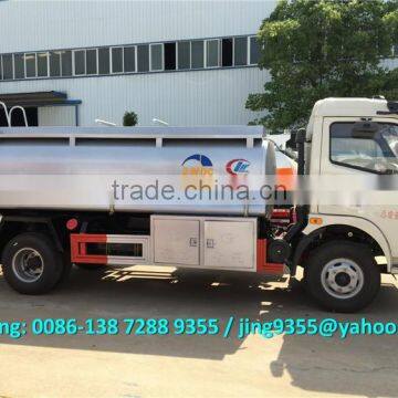 Low price of new 2000 gallon fuel tanker / light fuel oil truck tanker for sale in Uruguay