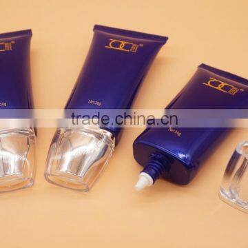 various acrylic oval cap for oval tube container