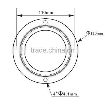 TDS-HB100 120 Degree 100mm 120W Led Glass Lens for Bay Light photo-3