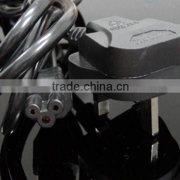 VDE ROHS Approved Flexible uk Power Cord With 13A Fuse/UK Power Cord With Micky Mouse End/Type G Power Cord photo-3