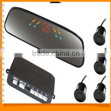 vehicle reversing system led car parking sensor waterproof parking sensor with 4 sensors