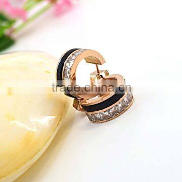 Wholesale Fashion Jewelry Cheap Wholesale Crystal Gold Stud Earrings photo-5