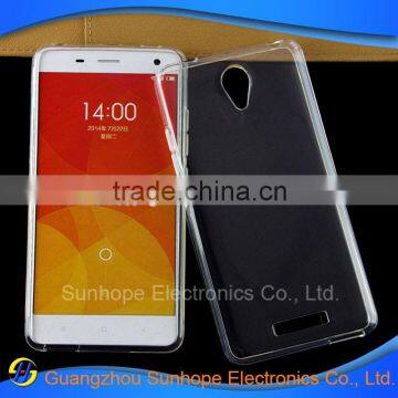 Wholesale Clear Transparent Tpu Cell Phone Case for Redmi Note 2 Xiaomi photo-4