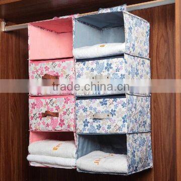 Promotional Cheap Custom Non Woven Bag/Hang Storage Bag/Storage Box